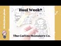 Planner  journal haul week  the coffee monsterz co