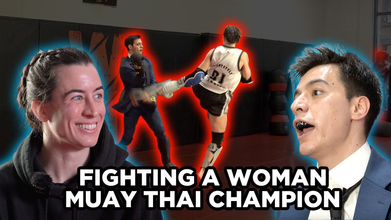 I sparred a woman muay thai champion - Man on the Mat