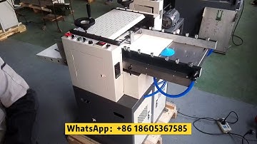 Automatic paper embossing machine