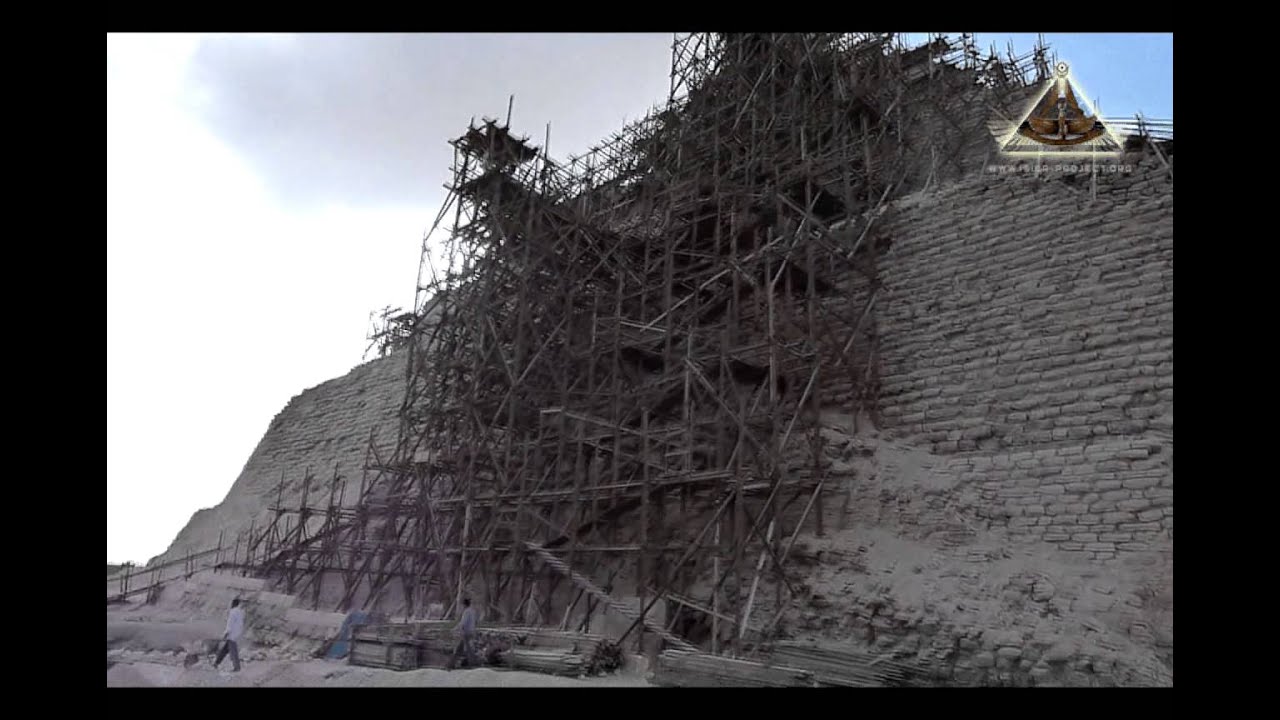 Саккара. Пирамида Джосера. Saqqara. Pyramid of Joser.