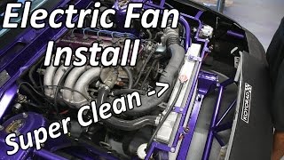 How to Install Electric Fans on a 240SX!