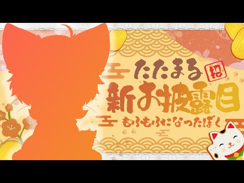 【新お披露目】もふもふになったぼく /招き猫の日