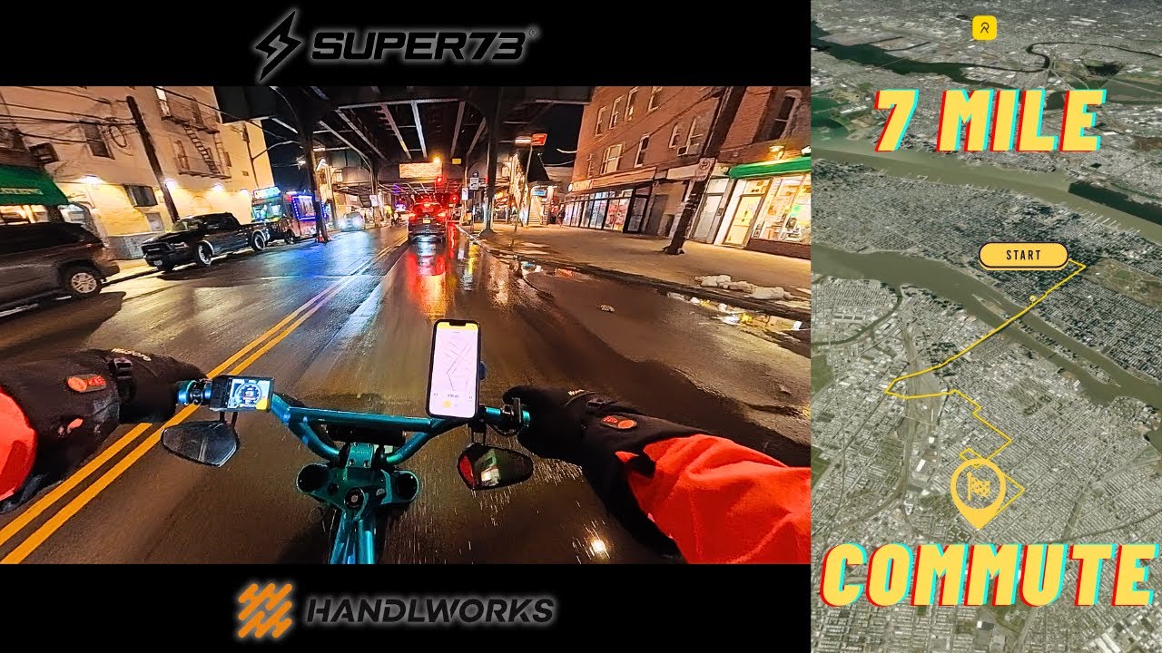 Full Commute Experience: Manhattan to Queens| 60v Super73 ZX eBike