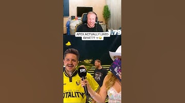 Apex is next level at interviews 😂😂 #csgo #cs2 #vitality #apex