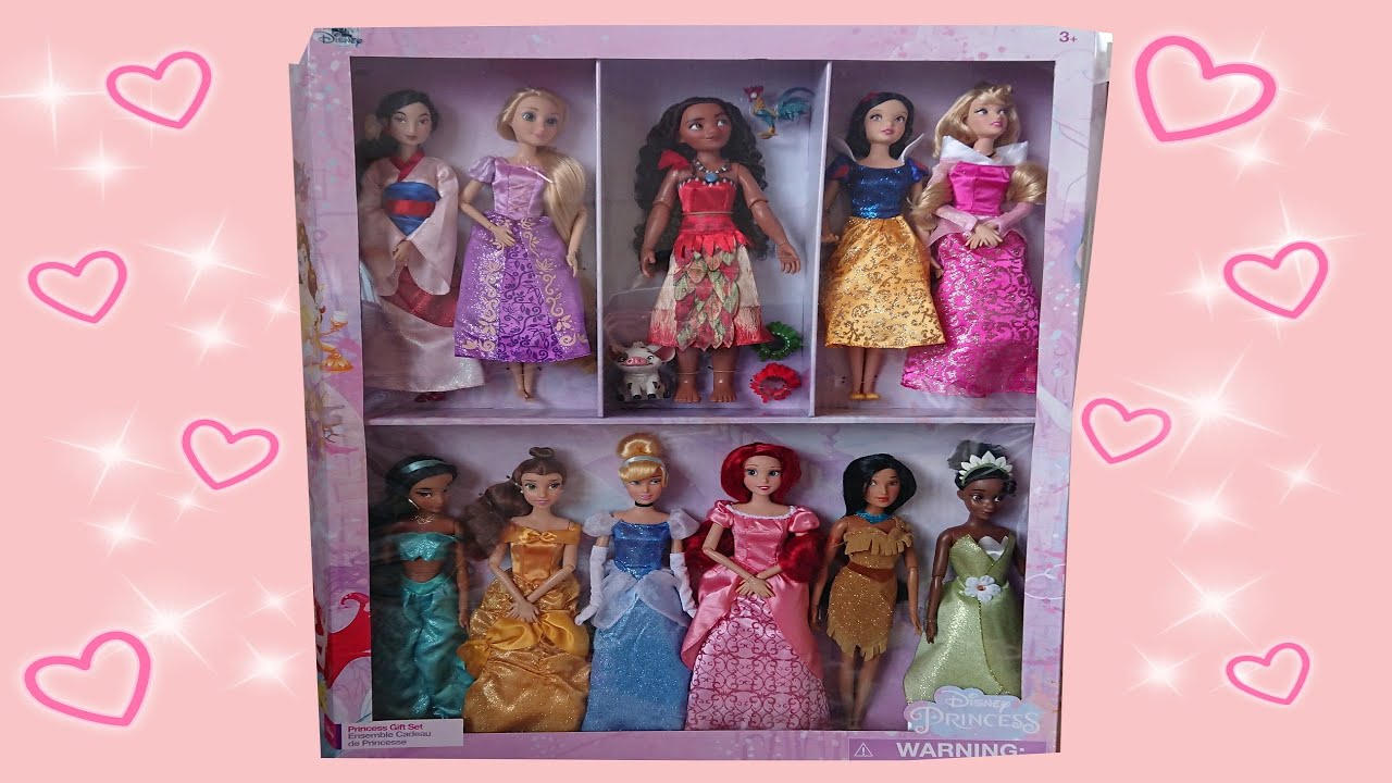 ディズニー画像ランド 最高ディズニー プリンセス ドール セット