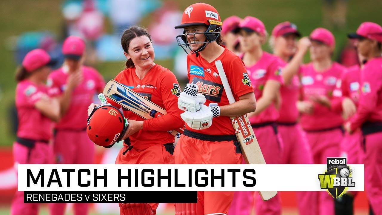 Renegades take revenge in last-ball thriller | Rebel WBBL|05