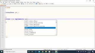 object oriented php tutorial in bangla interface
