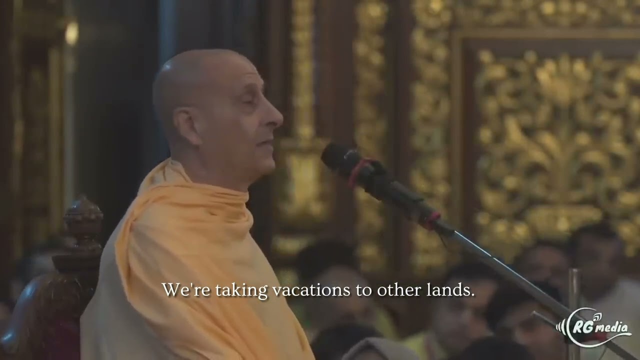 Radhanath Swami - Be aware of the present #awareness #happiness