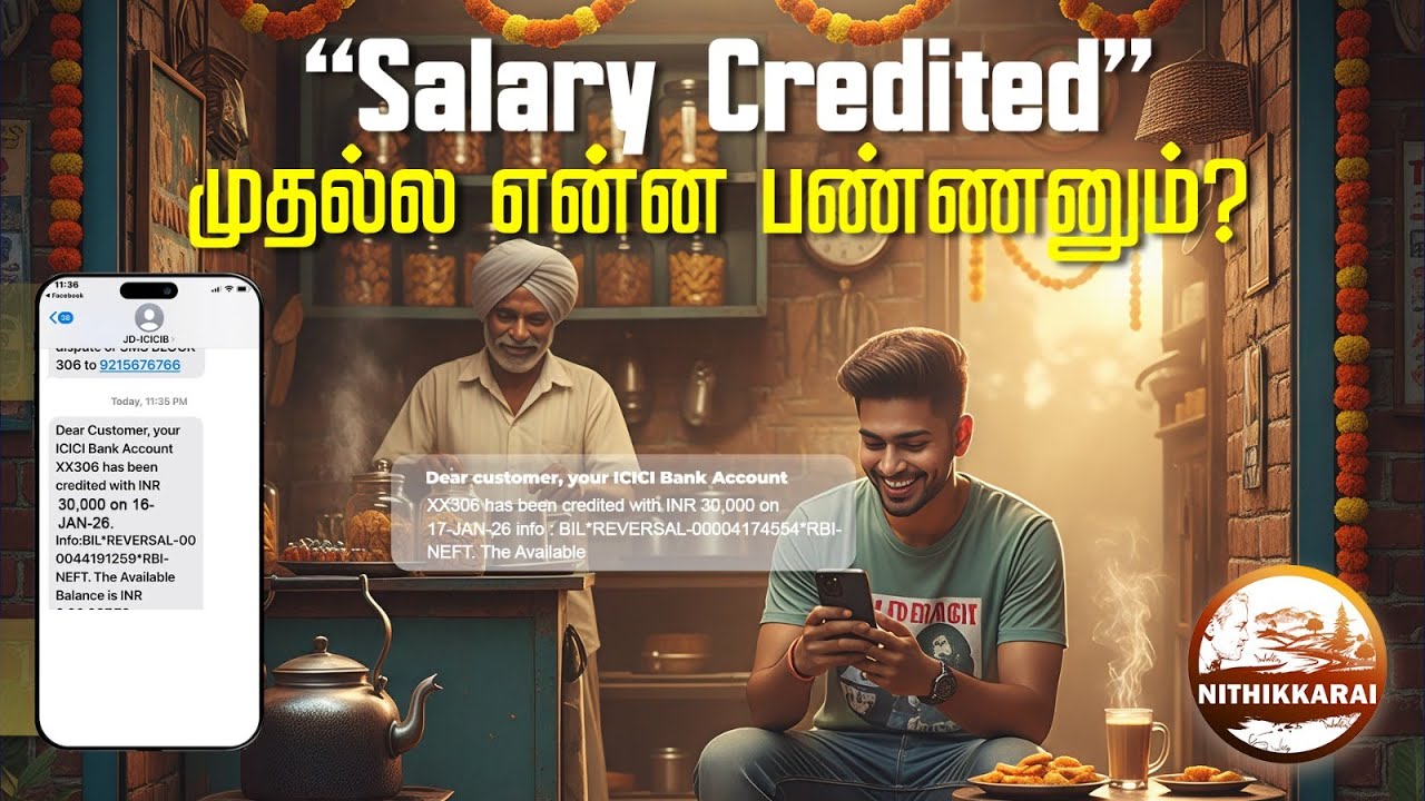 முதல் சம்பளம் வாங்கியவுடன் என்ன செய்ய வேண்டும் ?