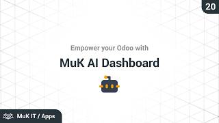 MuK AI Dashboard | Odoo Addon