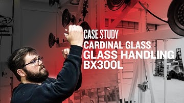 Glass Handling at Cardinal Glass with a Kawasaki BX300L robot