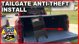 Tailgate Lock Anti-Theft Protector for Toyota Tacoma 4TH GEN #tacoma #trdpro