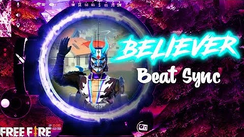 Next Level Beat Sync || FreeFire best edited montage (believer)