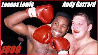 Lennox Lewis vs Andrew Gerrard 1989