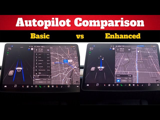 Tesla Enhanced Autopilot vs Basic Autopilot What s the