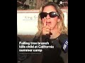 Falling tree limb kills child at Southern California summer camp