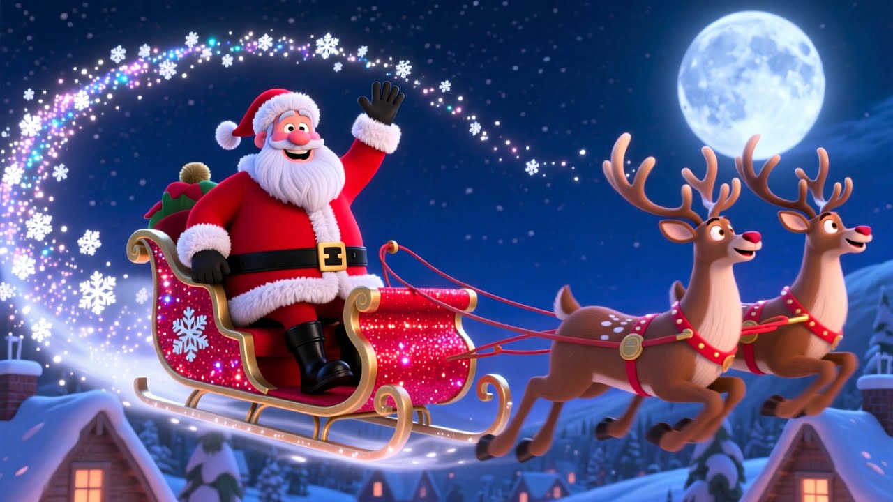 Baby’s Magical Christmas 🎄 | Sweet Holiday Song for Kids | Sing Along Joy