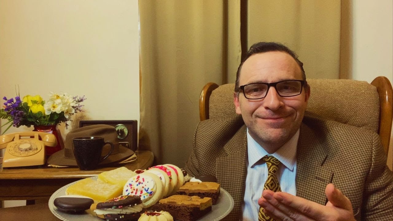 ASMRThe Vintage Cookie Salesman Role Play🍪 YouTube