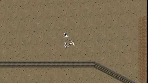 C3UV - 2004 Multi UAV Coordination Simulation