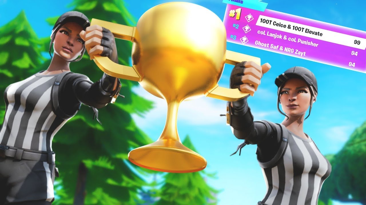 Interview With 100t Ceice A Double Qualifier In The Fortnite World Cup