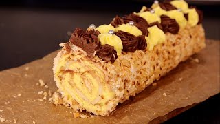 видео: Меренговый Рулет  картинка: Меренговый Рулет