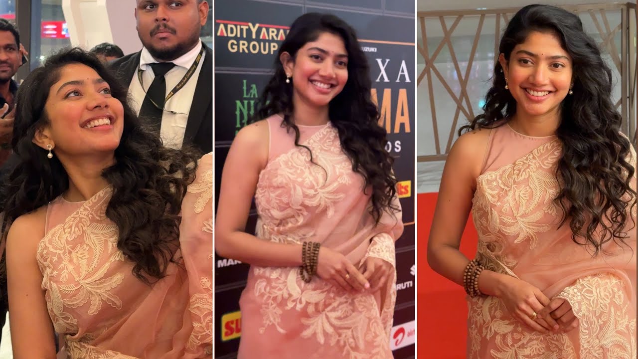 Actress Saipallavi Visuals @ Siimaa Awards 2025 | Manastars