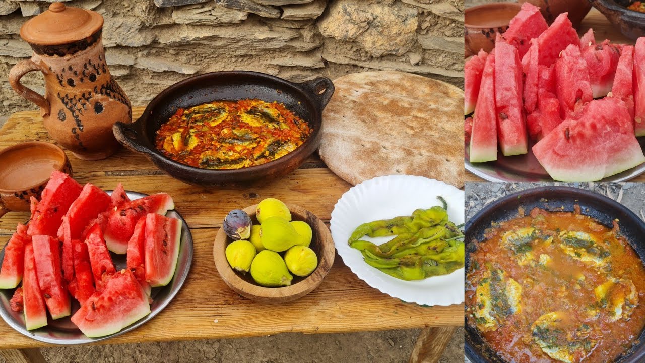 أحسن غذاء في الصيف سردين وطماطم.. أيت وياغر