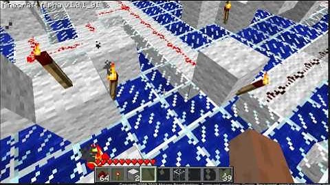 Minecraft 5-Bit Binary Counter