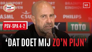 Peter Bosz is emotioneel na kampioenschap met PSV: 'Dat doet mij zo'n pijn' | PSV - Sparta Rotterdam