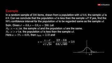 Hypothesis testing in Large Samples-V: Sample and the Population Standard Deviations