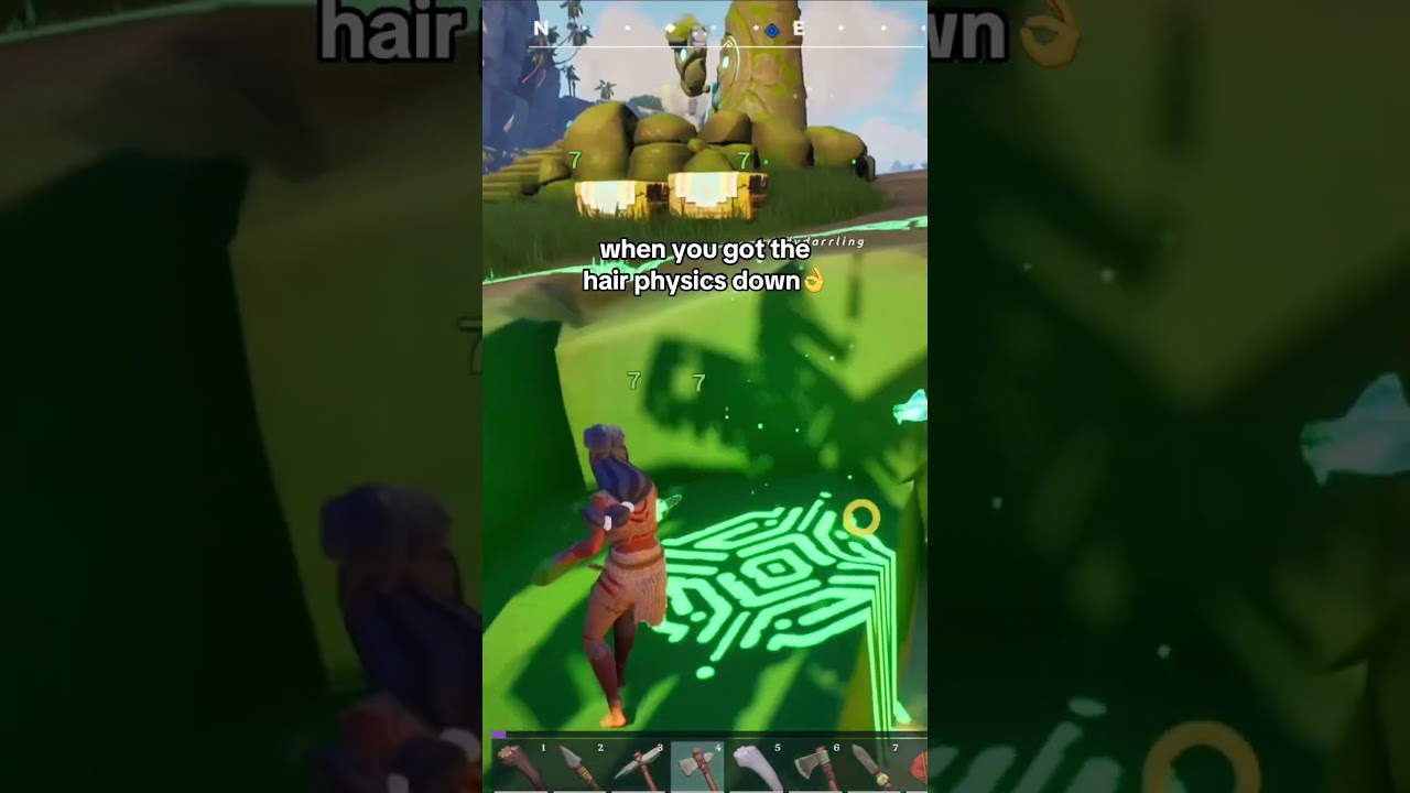 Hair Physics Bounce! 🐸🐸 