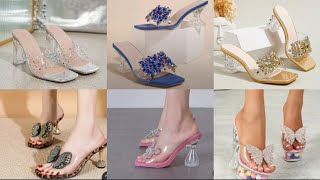 Transparent Block Heel Sandals|Summer Sandals|Style And Ideas