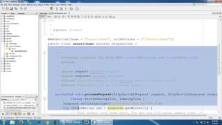 first program in servlet with generic servlet #1
