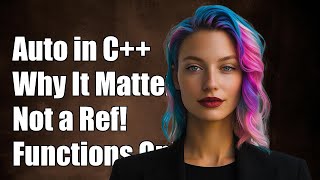 Understanding 'auto' in C  : Why It Doesn't Declare Reference Types from Functions