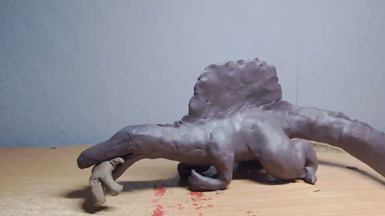 Сделал спинозавра (Spino JWR)