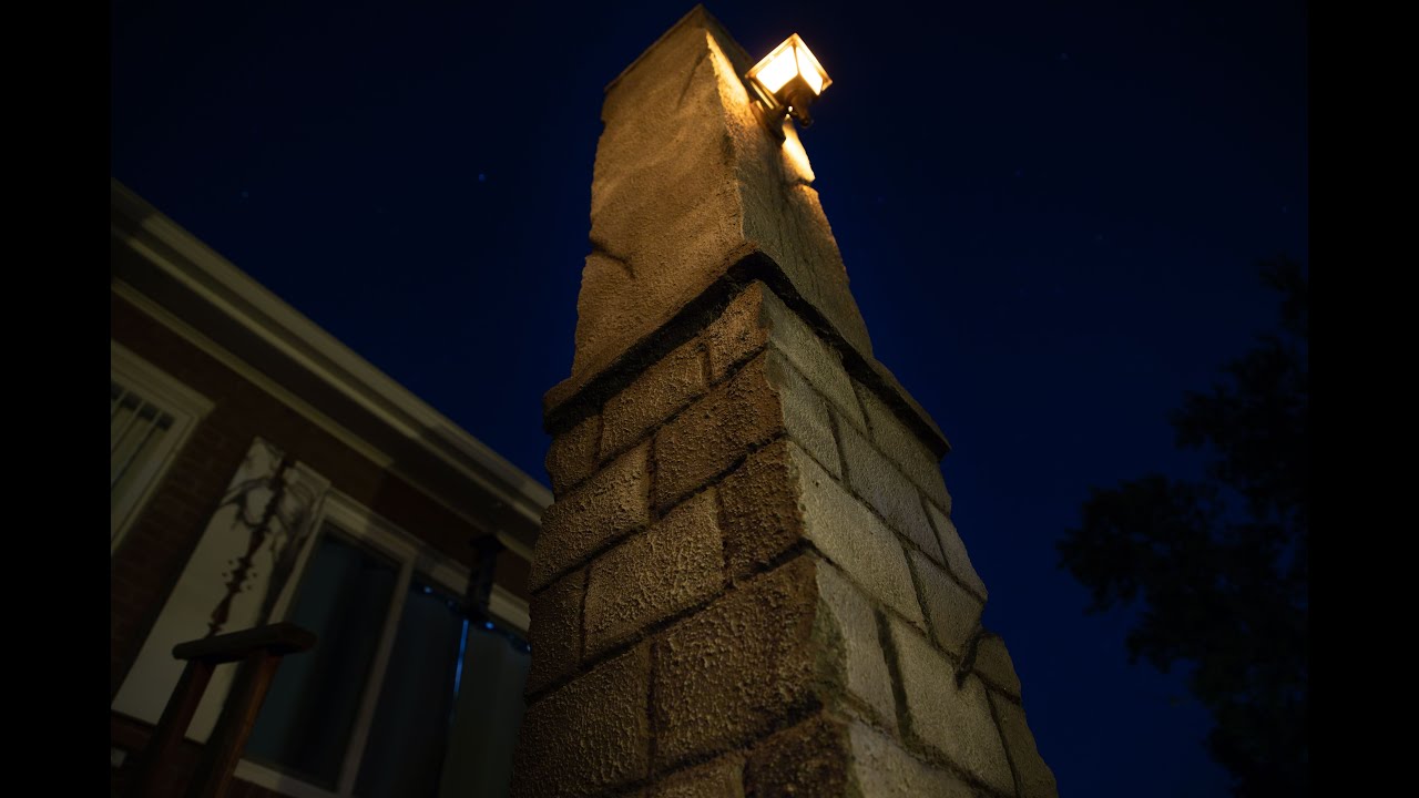 HAUNTED HOUSE CEMETERY STONE PILLAR TUTORIAL