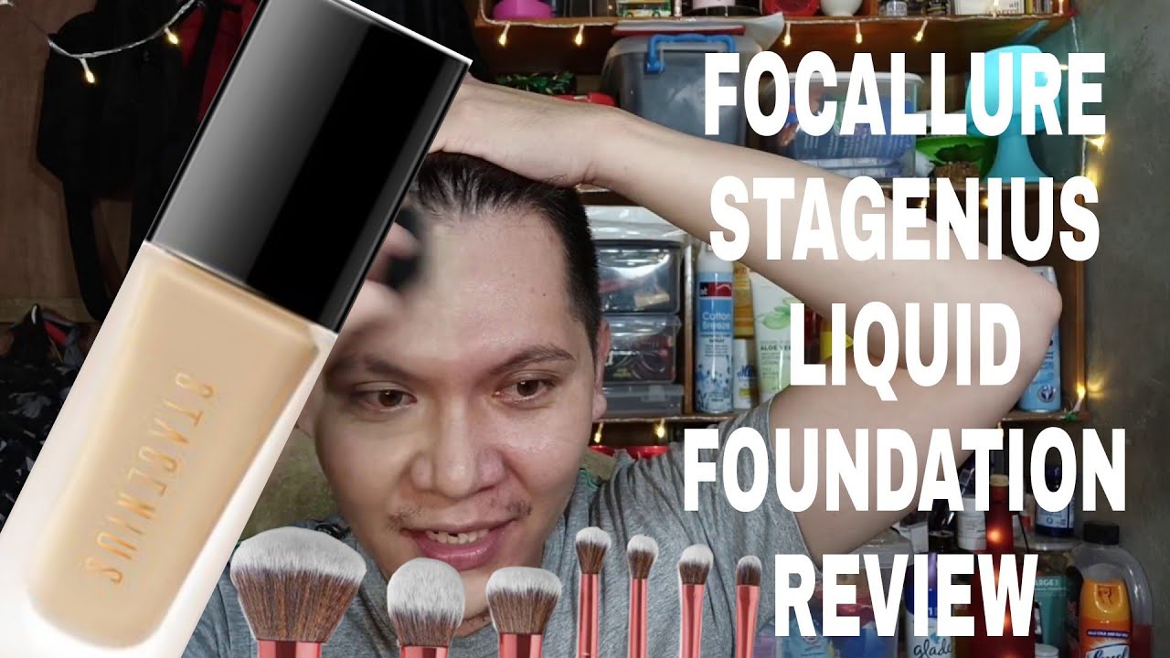 FOCALLURE STAGENIUS MATTE FULL COVERAGE FOUNDATION Mike88 Vlogs YouTube