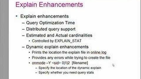 Part 4 - IDS v11 - New SQL Features