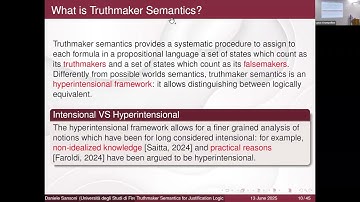 Daniele Sansoni – Truthmaker semantics for justification logic: Subset approaches