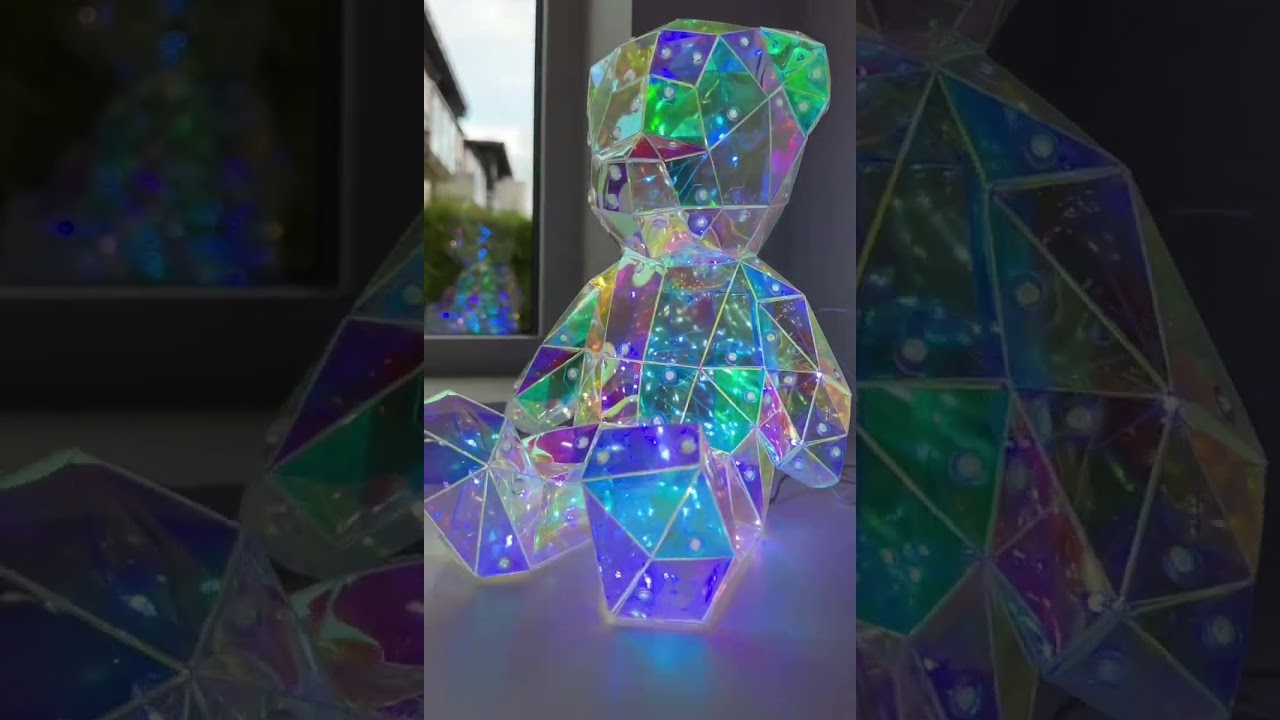 ✨ Twinkle Bear LED-lys – Magisk lys for barnerommet! 🧸🌈