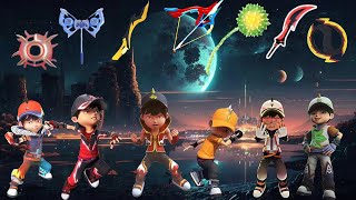 ANALYSIS of 6 Boboiboy Weapons! Lightning, Frostfire, Which is the Most OP? (Elemental Power Up!)
