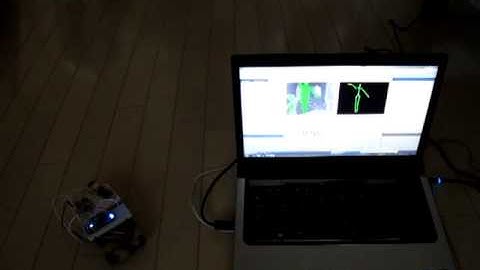 mbed TANK control by KINECT Controller
