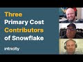 Arkady & Rich Share the 3 Primary Cost Contributors of Snowflake
