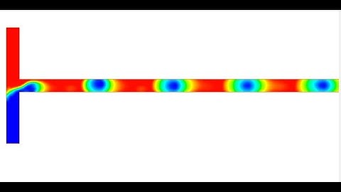 Droplet flow in T-Junction microchannel @ microfluidics@Computational fluid dyna@ two-phase flow