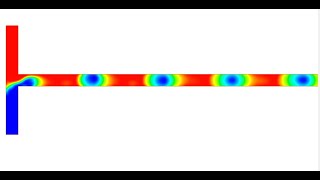 Droplet flow in T-Junction microchannel @ microfluidics@Computational fluid dyna@ two-phase flow