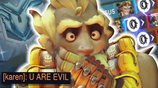 why the overwatch ranked ladder FEARS my junkrat