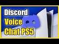 How to Join Discord Voice Chat on PS5 (Crossplay Voice Chat Party)