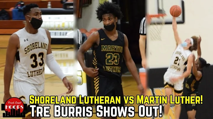 Martin Luther Shows Out In Conference Win! Tre Bur...