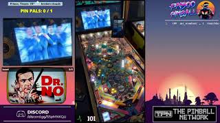 James Bond Pro NEW 1.02 Code (Stern) & Beatles Classic Mode Gameplay: IRL Pinball @ Cidercade Dallas