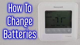 Honeywell Pro Series Thermostat Battery Replacement (BATT)